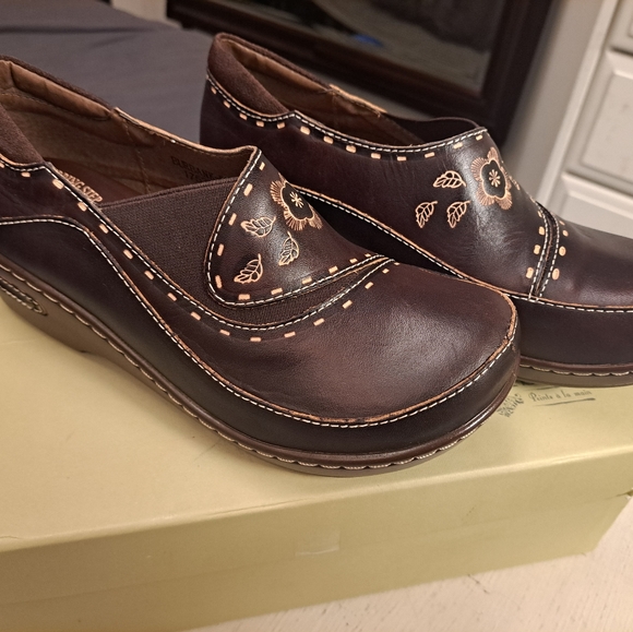 Sprint Step L'Artiste Burbank Clogs Brown Size 38 - Picture 4 of 4
